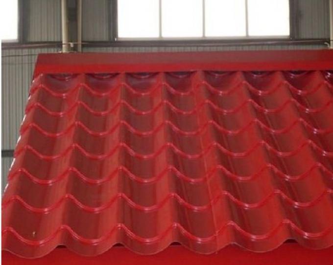 Stahldachplatte-und Wand-Deckungs-Blechumformung bearbeiten 6.5KW maschinell 1