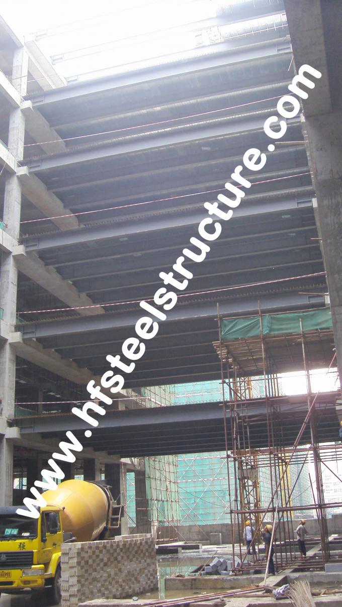Kundenspezifisches vorfabriziertes industrielles Q235, mehrstöckiges Stahlgebäude des Stahlspeicherq345 2