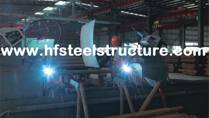 Kundenspezifisches vorfabriziertes industrielles Q235, mehrstöckiges Stahlgebäude des Stahlspeicherq345 11