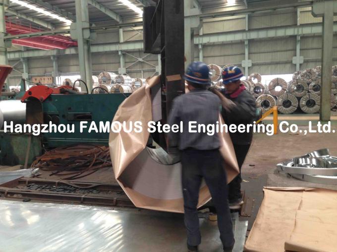 ASTM gewellte Stahlblech-galvanisierte Stahlspule für Lager 6