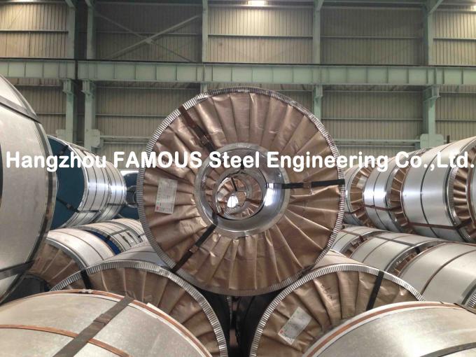 ASTM gewellte Stahlblech-galvanisierte Stahlspule für Lager 7