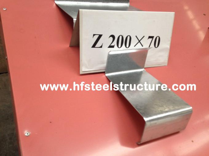 Kundengebundene Galvanisierung Stahlpurlins mit Zed/Cee Purlin und geumgürteter Herstellung 5