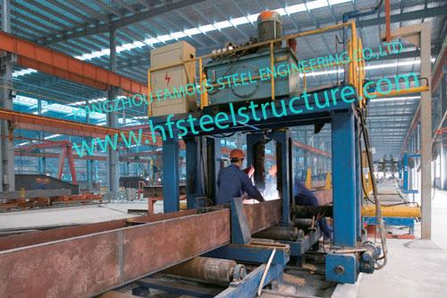 Metall industrielles breites Clearspan schützt Preengineered AISC 80 x 110 4