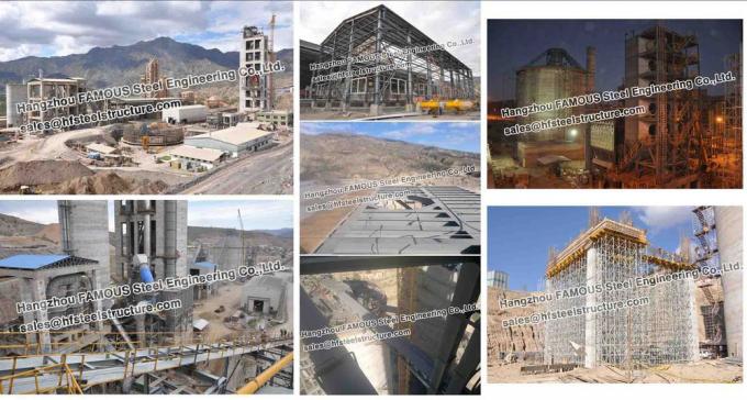 Industrielle Baustahl-Herstellungs-Bolivien-Zementfabrik 1
