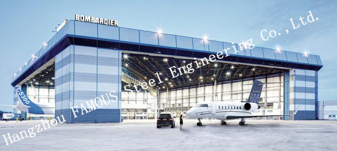 Flughafenausbau-Flugzeug-Hangar-Gebäude, Stahlflugzeug-Hangar-Bau 2