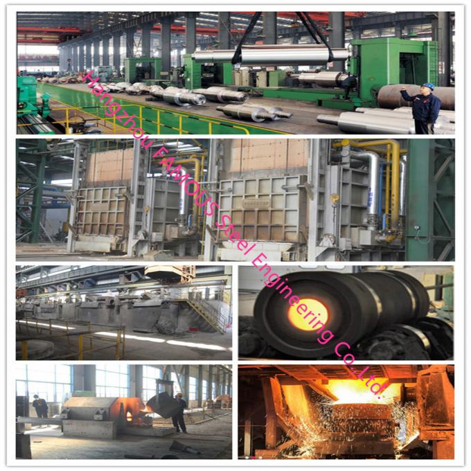 Heiße geschmiedete Arbeits-Rollen 20CrNiMo 40cr für Walzwerk-Förderer-Stahlrollen-industriellen Gebrauch 0