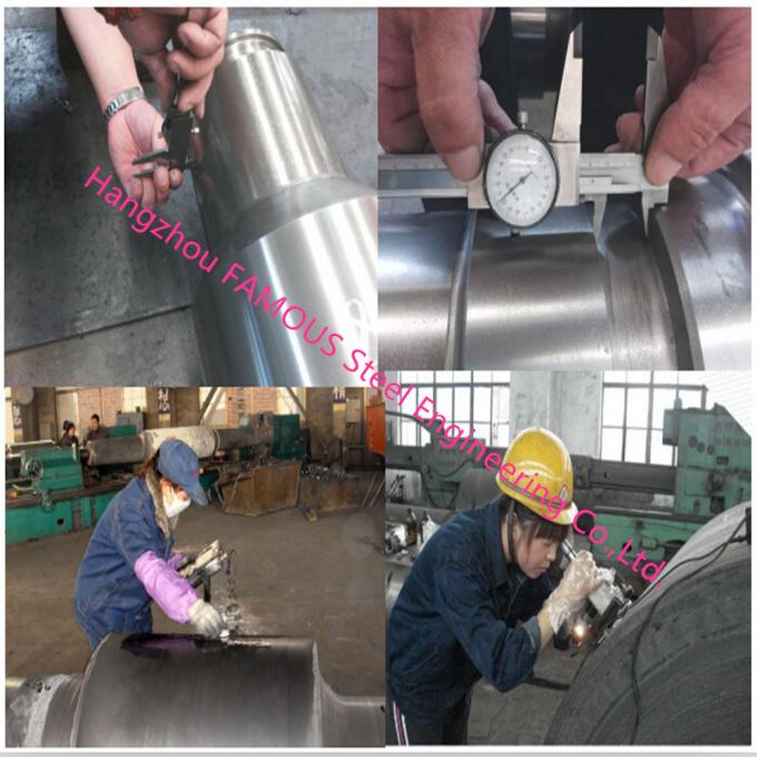 Heiße geschmiedete Arbeits-Rollen 20CrNiMo 40cr für Walzwerk-Förderer-Stahlrollen-industriellen Gebrauch 1