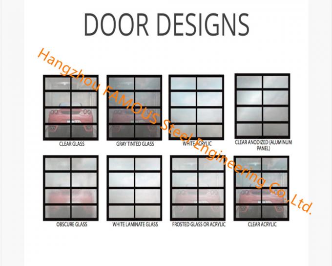 Aluminiumrahmen-Rollen-Tür kundengebundene transparente Tür mit ausgeglichenes Glas-Platte 0