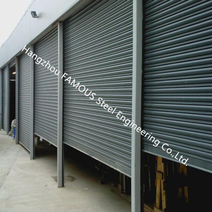Aluminium Isolierrollen-Fensterladen-Tür mit kundengebundener Farbe für Autoparkplatz-Gebrauch 1