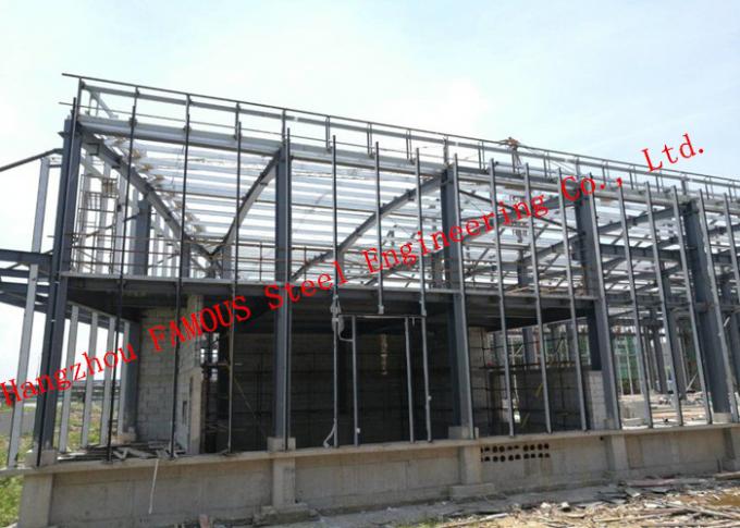 Pv-Glaszwischenwand-Oberflächen-industrielle Stahlgebäude lichtdicht und Wärmedämmung 0