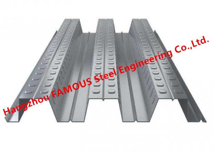 Zusammengesetzter Metallboden Decking und galvanisiertes Stahlboden Decking-Blatt gerunzelt 0