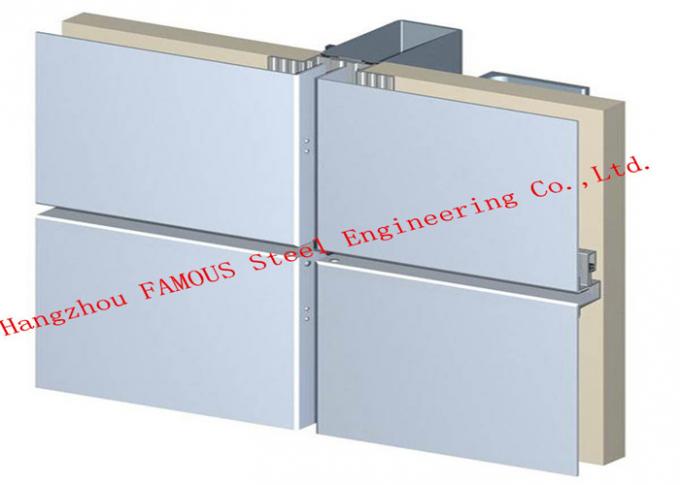 Britischer Standard-Aluminiumplatten-Metallglaszwischenwand für Handelsbüro 0
