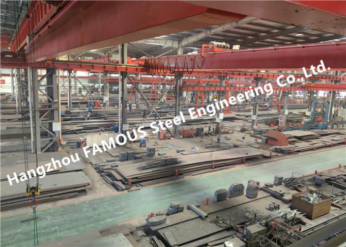 Nordamerikanischer Herstellungs-Stahlkonstruktions-Mitgliedsbau Q345b galvanisierte 0