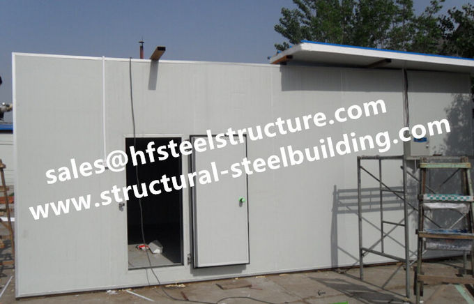 Stahlgebäude-Kühlraum-Platte des Wegs im Gefrierschrank und des modularen Kühlraums für Fleisch 0
