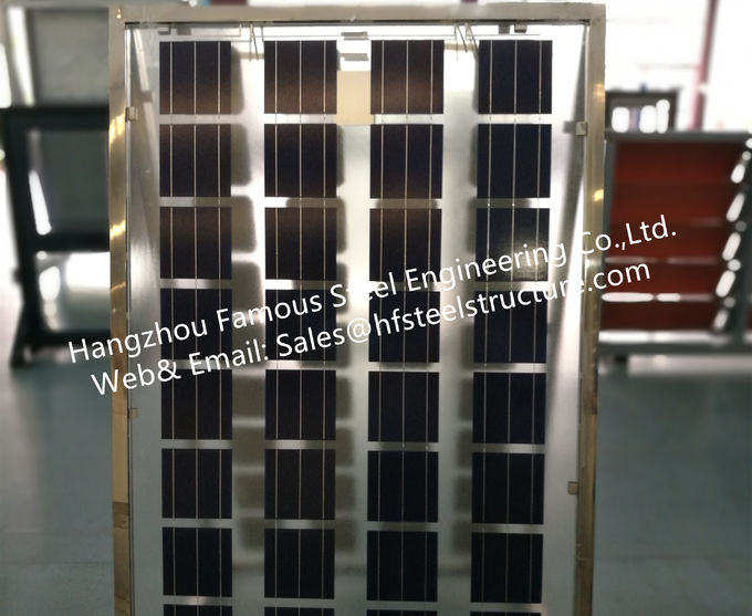 Gebäude-integrierte (photo-voltaische) SolarFassaden-Glaszwischenwand PV mit Solarmodul-Umhüllung 1