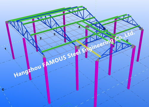 Schwerer Standard Stahlkonstruktions-Herstellungs-Stahlkonstruktions-Hallen-Lager EU US 0
