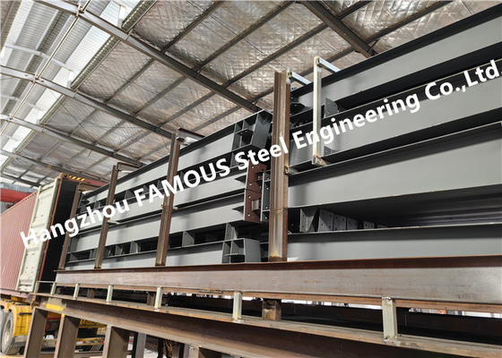 China Vorfabriziertes industrielles Lager der Stahlkonstruktions-Gebäude-Q345b fournisseur