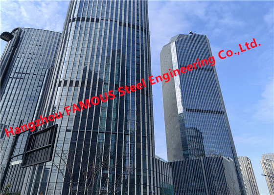 China Lamelliertes Isolierungs-Glasfassaden-Zwischenwand-hoher Aufstiegs-Handelsgebäude fournisseur