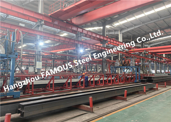 China Nordamerikanischer Herstellungs-Stahlkonstruktions-Mitgliedsbau Q345b galvanisierte fournisseur