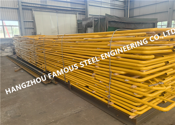 China Beschichtete Q235b Stahl-Strukturschrauben Zaun-Fabrikationen Umgebungssystem fournisseur