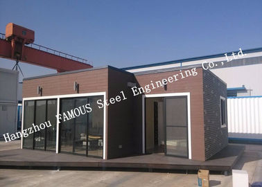 China Europäische Art-modulares Fertigbehälter-Haus für Anpassung, schnelle Versammlung fournisseur