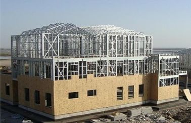 China H-Strahlen Q235 Schwergewichts- industrielle Stahlgebäude Hall mit modernem Entwurf fournisseur