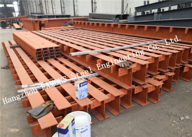 China Vorfabrizierte galvanisierte Baustahl-Herstellungs-Stahlbauteil-Flächenmalerei Q355b Stärke fournisseur