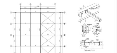 China Dauerhafte strukturelle konstruktive Gestaltungen für Stahl-Hallen-Stahlwerk fournisseur