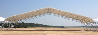 China Vorfabrizierte friedliche Binder-Flugzeug-Hangar-Stahlgebäude mit großer Spanne fournisseur