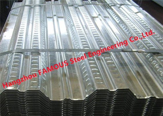 China Hochfeste tragende zusammengesetzte Boden-Plattform galvanisierte Metall für Stahlkonstruktions-Gebäude fournisseur