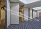 PVC-Gremiums-Falttür-schalldichte gleitende Akkordeon-Fach-Türen für Konferenzsaal fournisseur