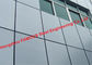 1800 Quadratmeter furnieren Glaszwischenwand mit 1200 sq m Aluminum Frame fournisseur