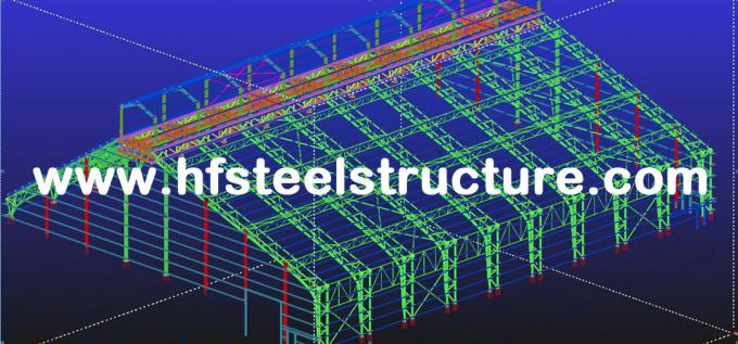 Baustahl-Herstellungs-industrielle Stahlgebäude für Lager-Rahmen 3