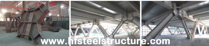 Industrielles vorfabriziertes Stahlrahmen-Fertiggebäude, mehrstöckiges Stahlgebäude 5