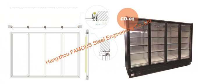 Kühlschrank Glas-Goor für multi Plattform schließen Kühlschrank-Kühler-Glas-Tür an 2