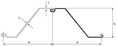 Kaltgewalzte z-Art Stahlblech häuft Profil-Blatt-Stapel z-Abschnitt-Z an 0