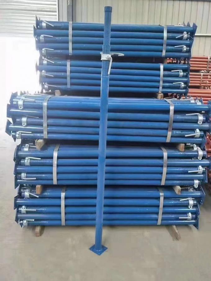 Säulen-stolziert abstützendes Platten-Hilfsmaterial justierbare unterstützende Stahlstützen 0