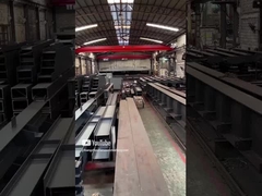 H Balken geschweißte Stahlkonstruktion Fertigung Kran Startbahn Gurt warmgewalzt