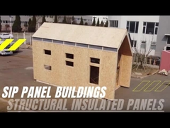 Automatisch temperaturgesteuerte isolierte Strukturplatten für Wand, Boden und Decke